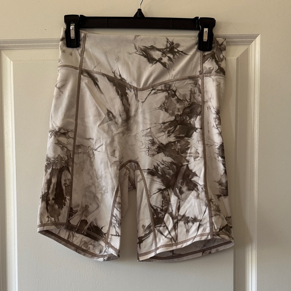 Balance Athletica Marble Pattern Bike Shorts